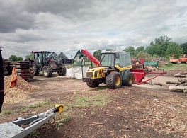 Firewood processor