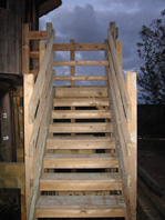 Timber staircase