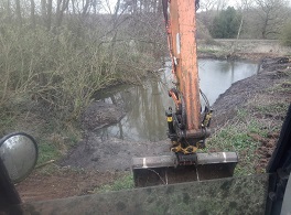 Restored pond