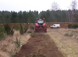 Scrub mulching